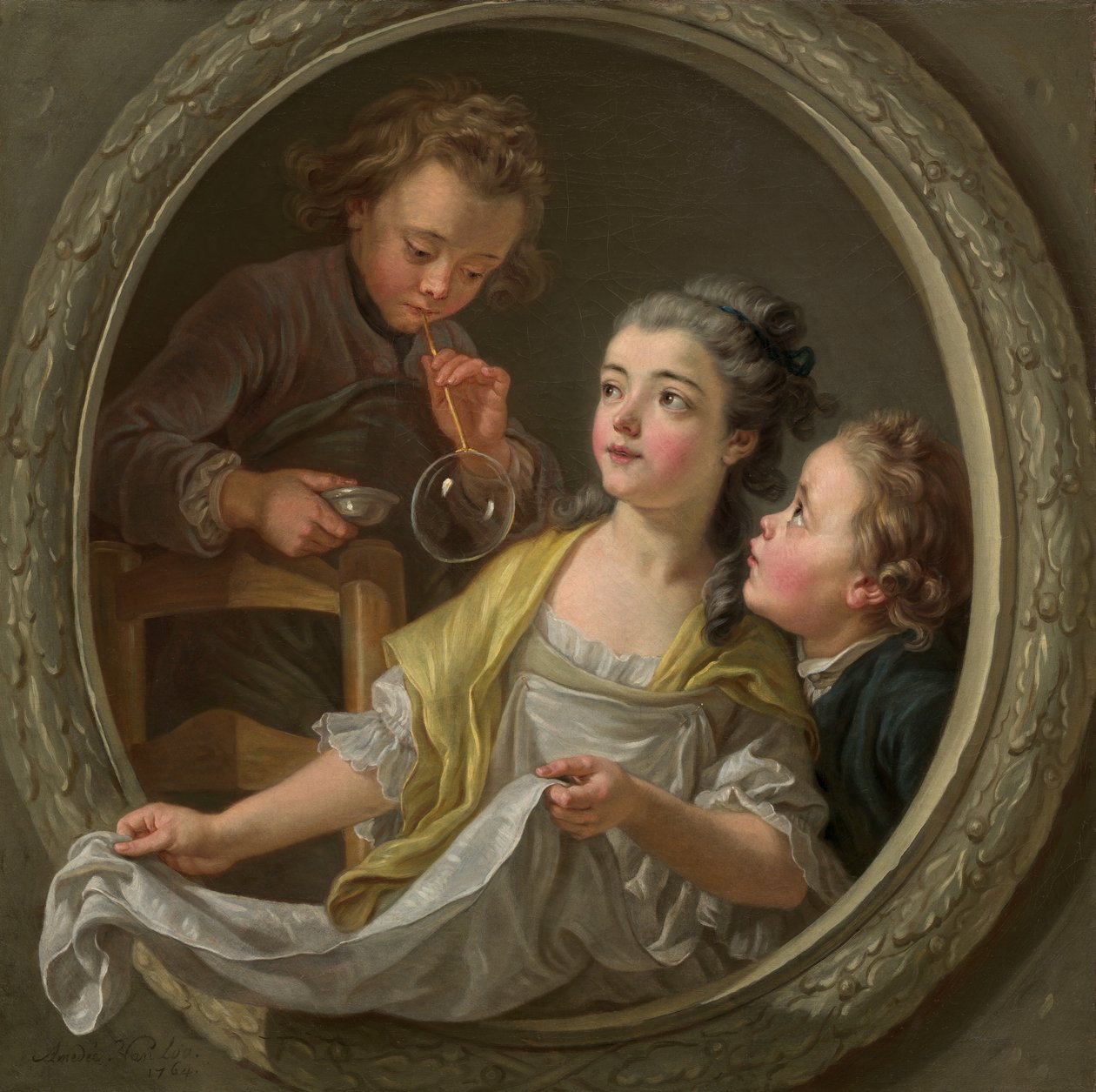sabun köpüğü by Charles Amedee Philippe van Loo