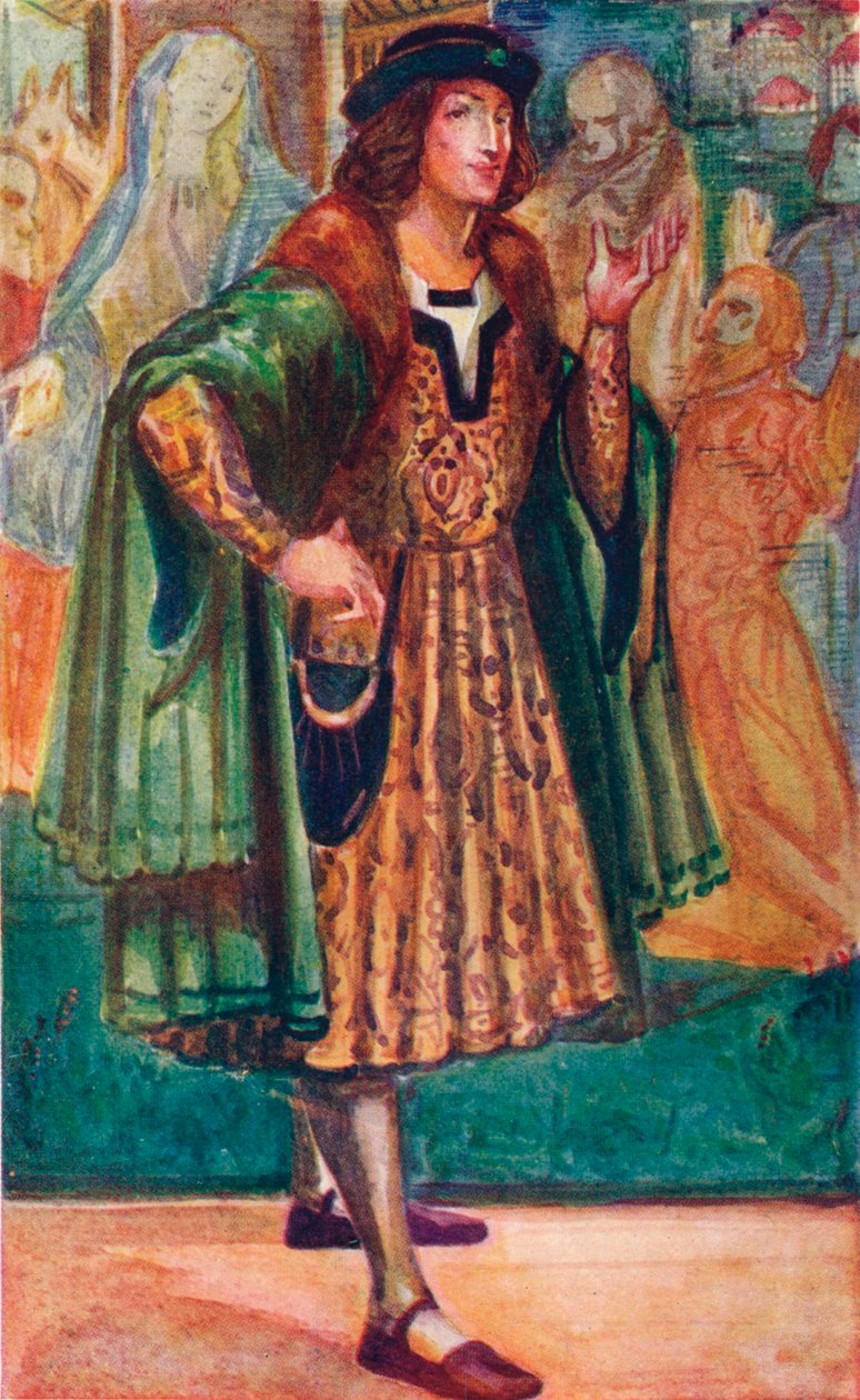 Zamanın Adamı III. Richard, 1907 by Dion Clayton Calthrop
