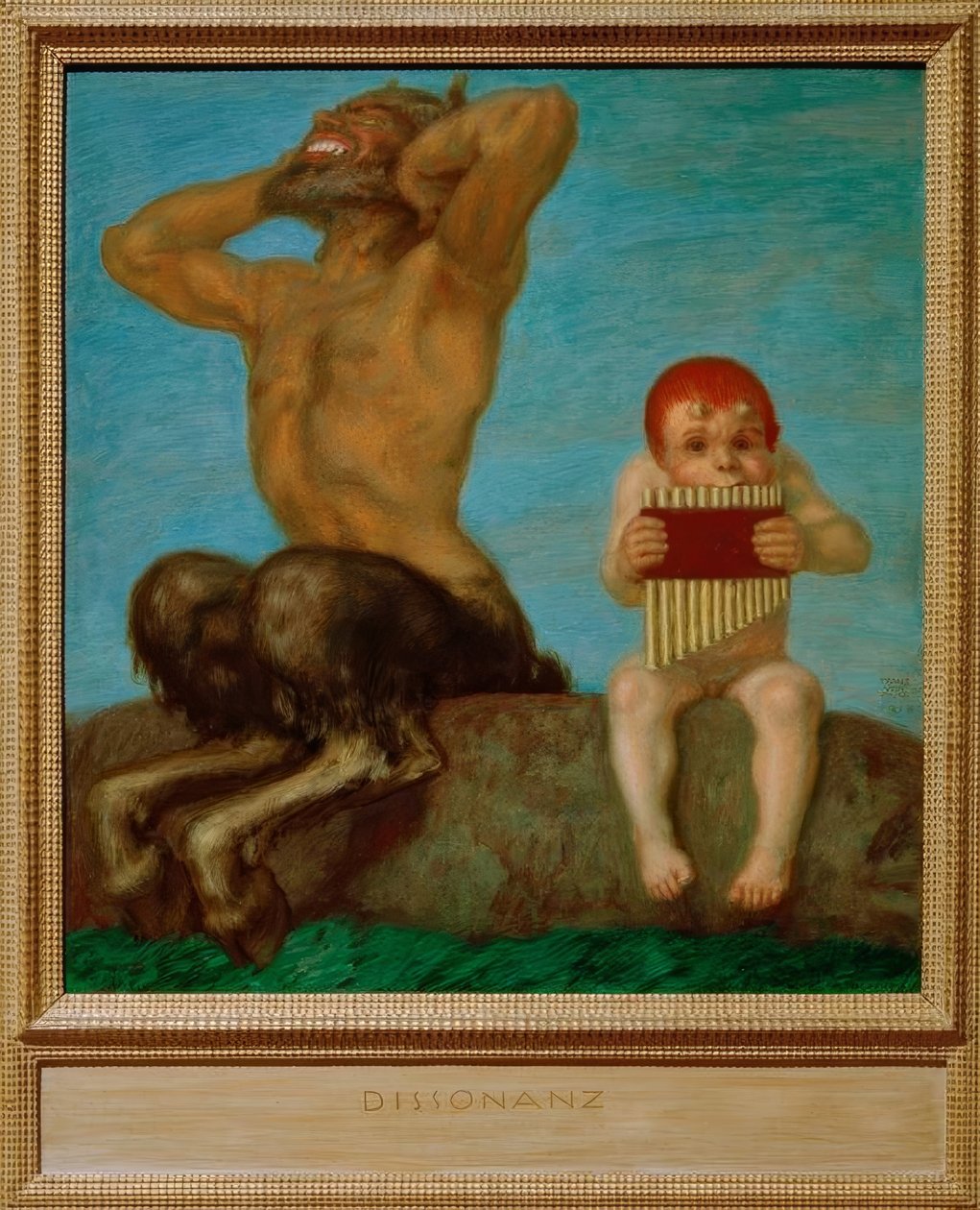 uyumsuzluk by Franz von Stuck