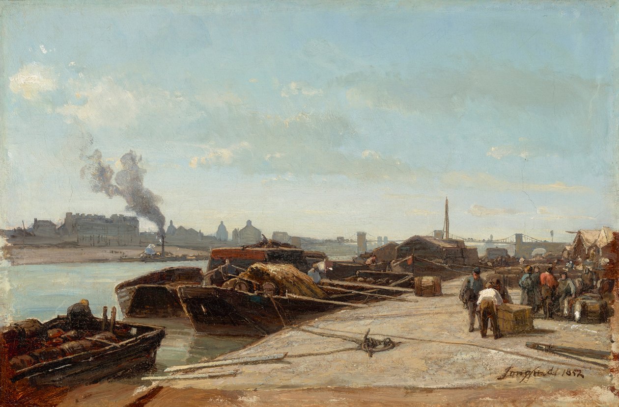 Gırgır Bankaları by Johan Barthold Jongkind