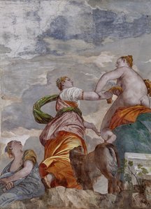 Talih, Hırs ve Kıskançlık, Küçük Köpeğin Odası, 2632662 detayı by Veronese