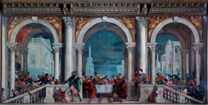 Paolo Veronese Caliari (1528-1588) 1573 Dim. 5,51x13.1 m Venedik, Gallerie del 'Accademia by Veronese