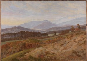 Dev Dağlar Manzarası by Caspar David Friedrich
