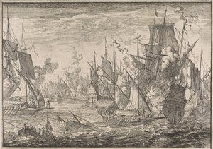 Türk savaş gemileri ile Malta Şövalyelerinin kadırgaları arasındaki deniz savaşı, 1644