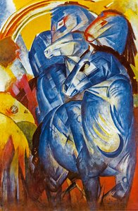 Mavi Atlar Kulesi, 1913