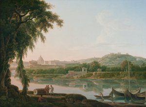 Tiber Nehri üzerinden Roma