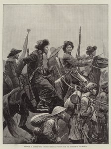 Doğu Asya'daki Savaş, Mart'ta İçişlerinden Gelen Düzensiz Çin Birlikleri by Richard Caton Woodville junior