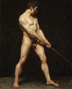 Çıplak Bir Adamın Çalışması, ca. 1810-20.