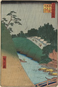 Kanda Nehri Üzerindeki Sho_hei Köprüsü Yakınındaki Konfüçyüs Tapınağı, Eylül 1857