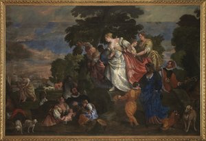 Musa sulardan kurtardı, 1582-83 by Veronese