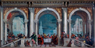 Paolo Veronese Caliari (1528-1588) 1573 Dim. 5,51x13.1 m Venedik, Gallerie del 'Accademia by Veronese