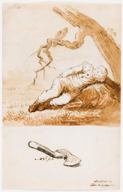 Uyuyan Çocuk by Caspar David Friedrich