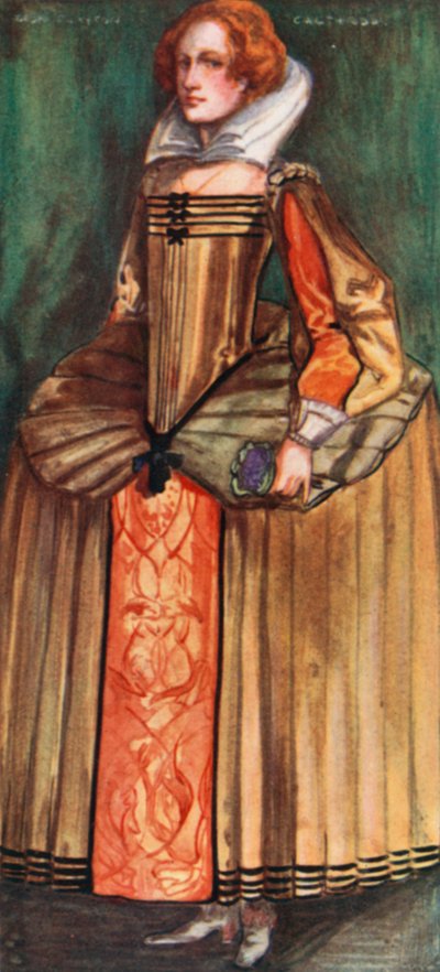 Elizabeth Zamanının Bir Kadını 1558-1603 by Dion Clayton Calthrop
