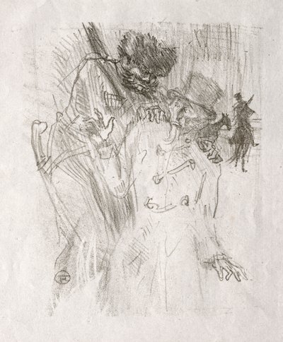 Sina'nın eteklerinde: Schlomé Fuss'un Tutuklanması by Henri de Toulouse Lautrec