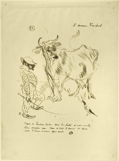 Bir Bardak Süte Davet by Henri de Toulouse Lautrec