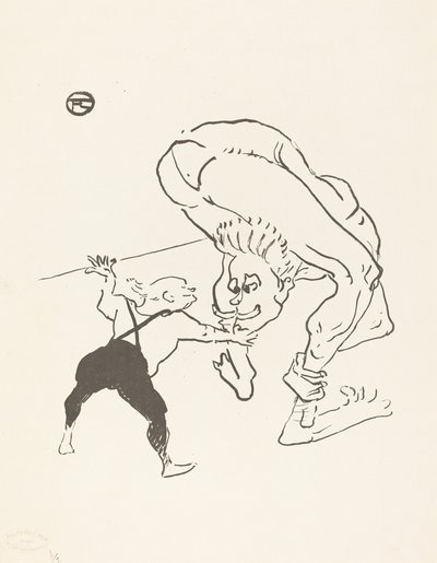 Marco Kardeşler, 1895. by Henri de Toulouse Lautrec