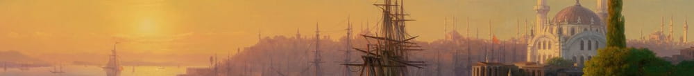 Konstantinopolis ve Boğaz manzarası (Ivan Konstantinovich Aivazovsky)